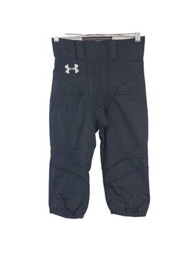 NEW Under Armour Men's Football Pants Black Sz M Authentic Nylon/Elastane